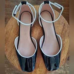 J.Crew Anya ankle-strap flats